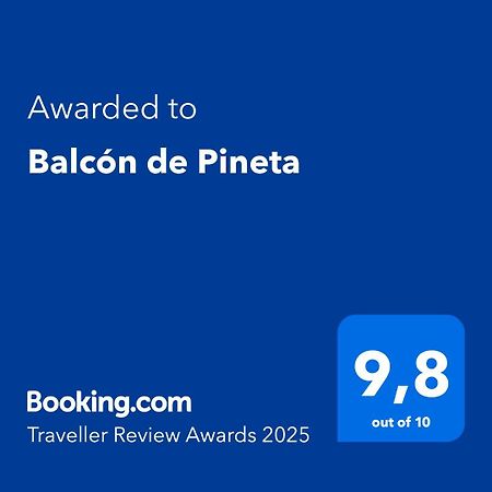 Balcon De Pineta Apartman Bielsa Kültér fotó